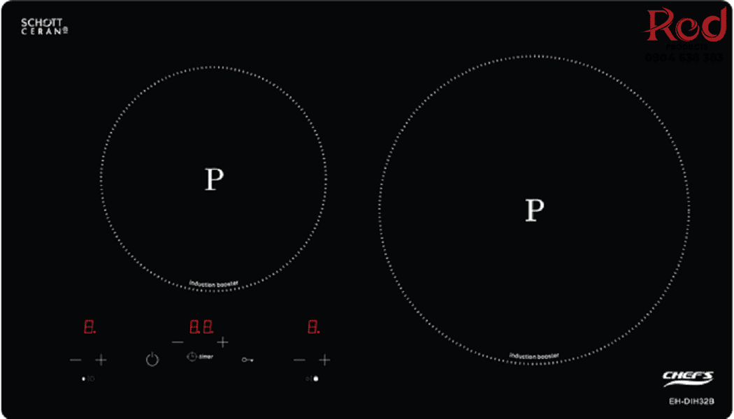 Bếp từ âm 2 vùng nấu Chef's EH-DIH32B 2
