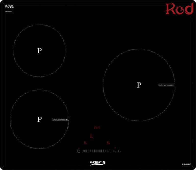 Bếp điện từ 3 vùng nấu Chef's EH-IH535 3
