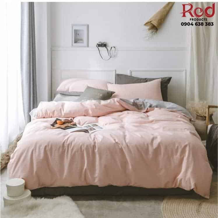 bo-ga-giuong-cotton-mau-hong-xam-mm3607d-2