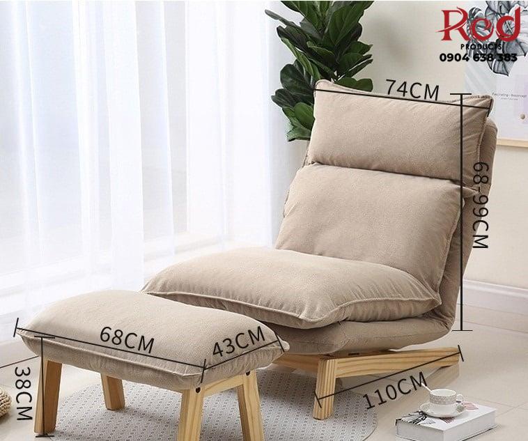 Bộ ghế sofa thư giãn chân gỗ cao cấp YS3361 8