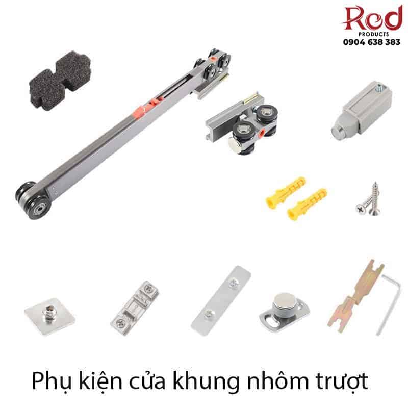 Bộ phụ kiện cửa lùa giảm chấn nhấn mở BTS-5831 12