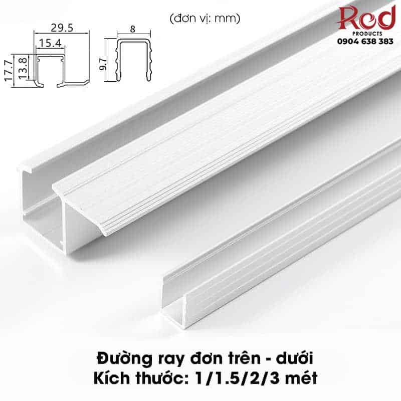 Bộ ray trượt cửa lùa gỗ CG184 10