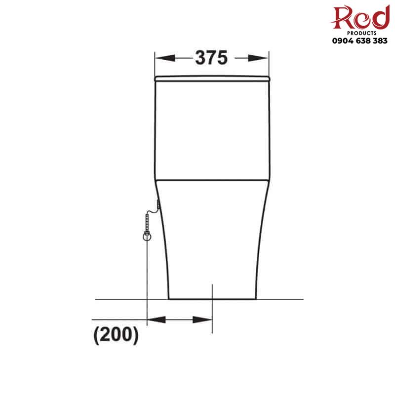 Bồn cầu 1 khối cao cấp Sapporo Hafele 588.79.407 7