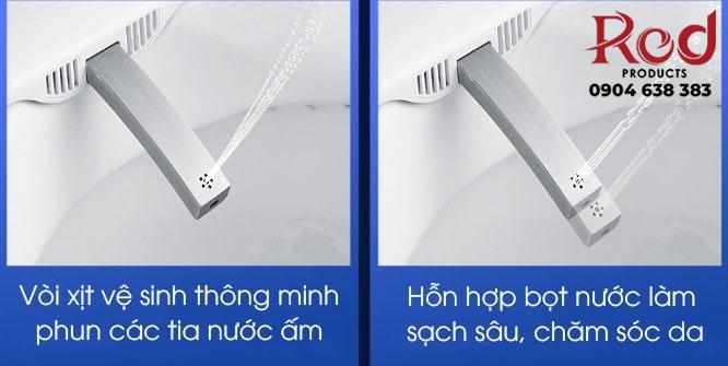 Bồn cầu treo tường thông minh German Durad DL6002 14