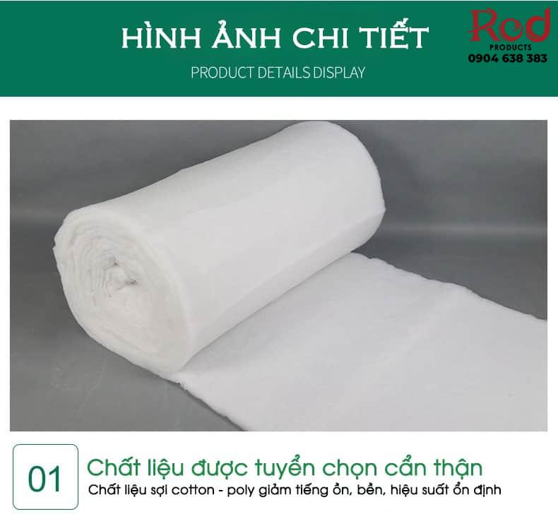 Bông cuộn tiêu âm đa năng cotton-poly JS9207 12