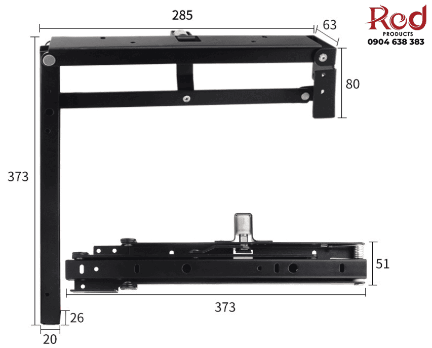 Phụ kiện đôn ngồi gấp gọn cho tủ giày âm tủ tường BTS01 11