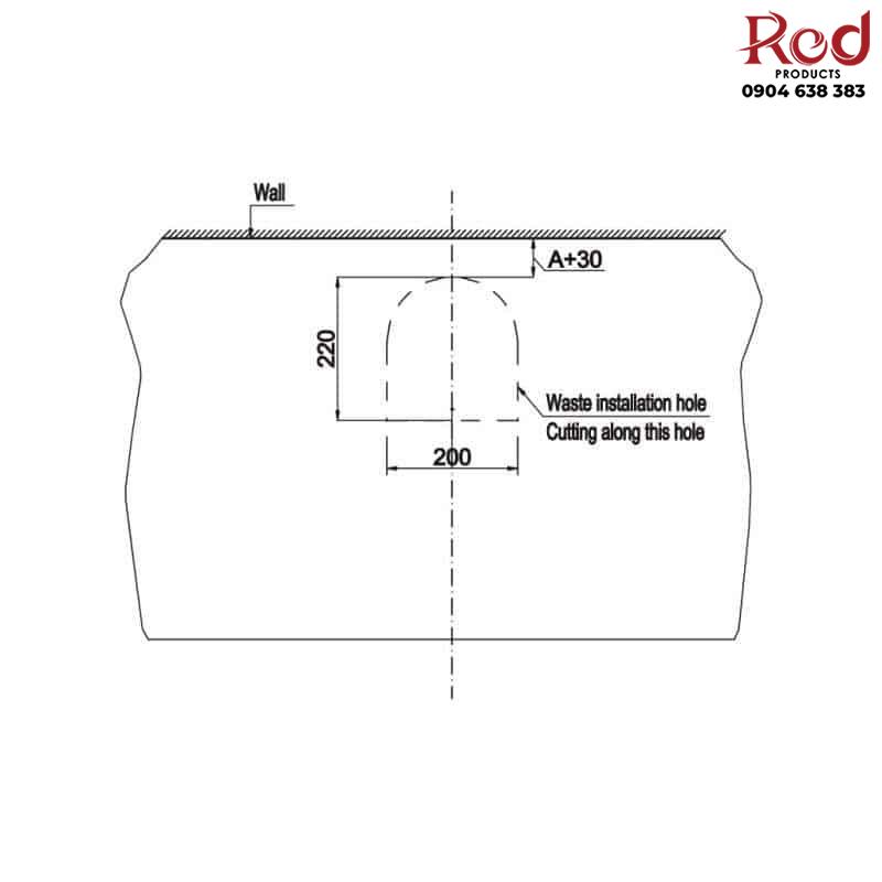 Chậu sứ đặt bàn hiện đại Sapporo 420 Hafele 588.79.031 7