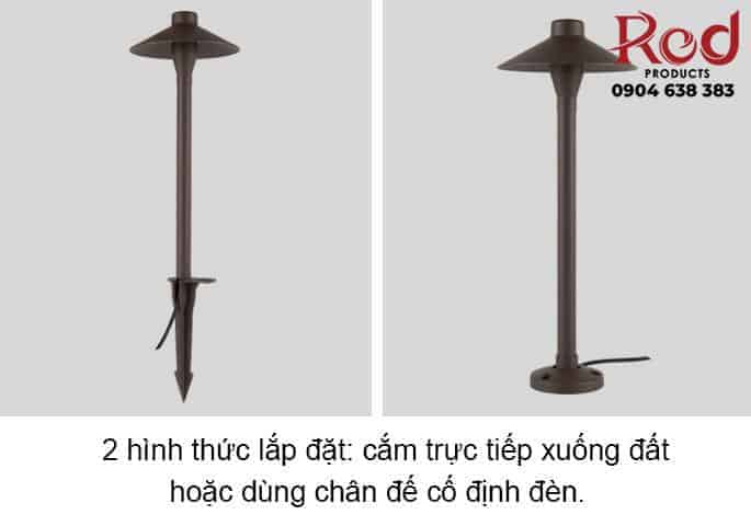 Đèn cột chiếu sáng sân vườn hình nấm CPD121 8