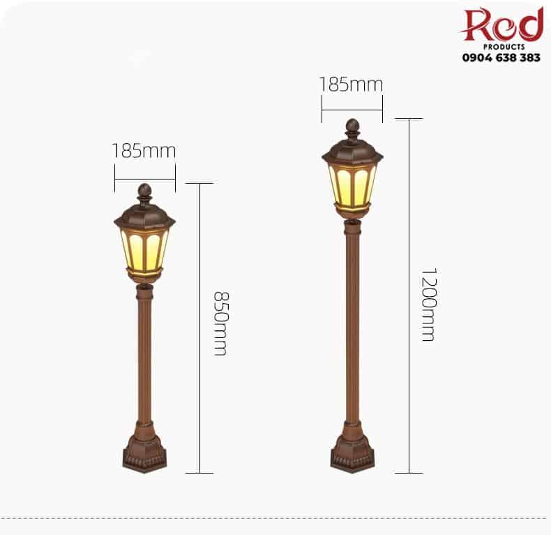 Cột đèn sân vườn ngoài trời kiểu Châu Âu WZ002 21