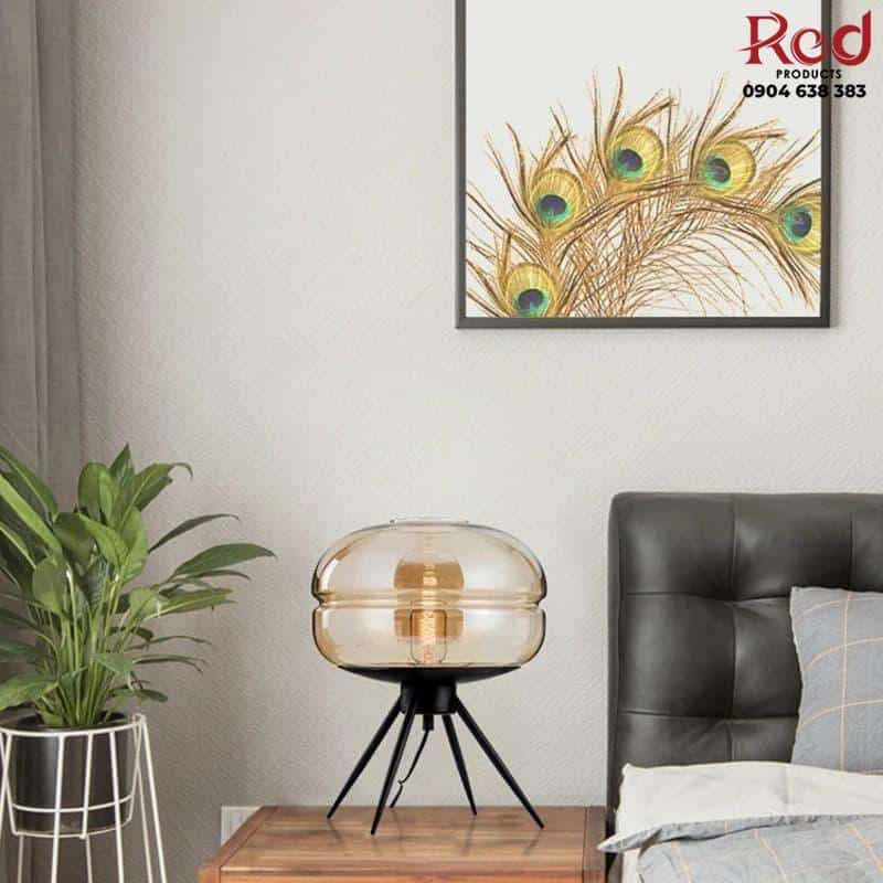 Đèn bàn thủy tinh decor phòng khách độc đáo HX6687 7