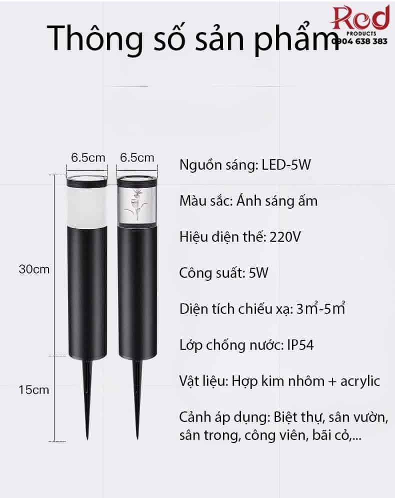 Đèn cắm đất mô hình cỏ thủy sinh độc đáo YD473 19