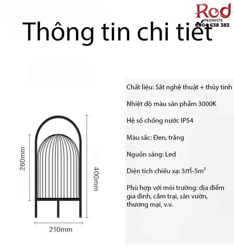 Đèn cầm tay di động trang trí bàn tiệc ngoài trời C052 18