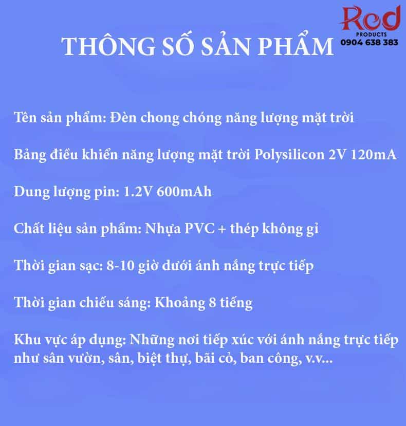 Đèn chong chóng năng lượng mặt trời PL6786 14