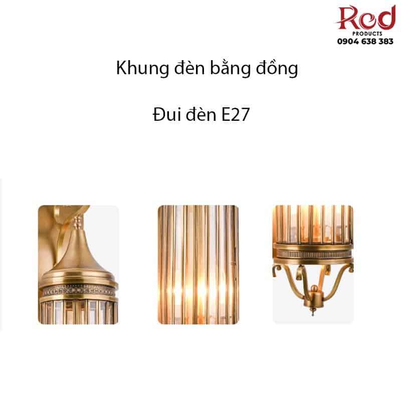 Đèn đồng treo tường tân cổ điển CD6250 12