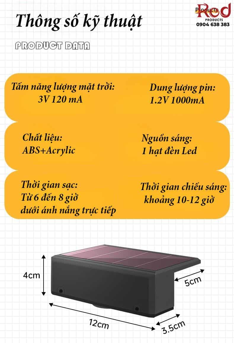 Đèn hắt tường sân vườn chống nước SL718 14