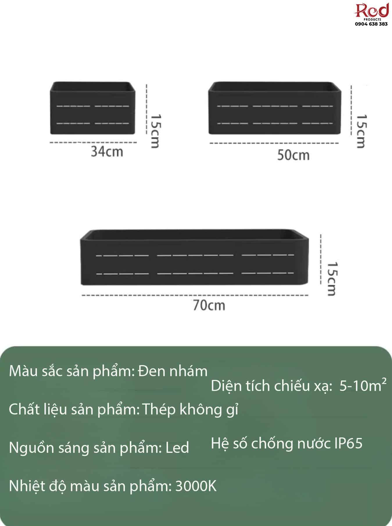 Đèn hắt tường trang trí tiểu cảnh sáng tạo L0232 11