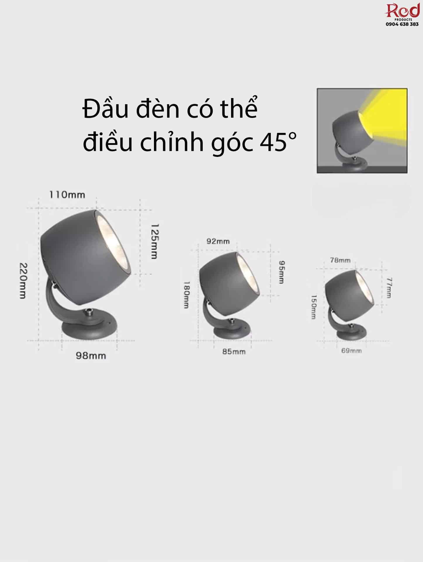 Đèn led chiếu sáng cảnh quan sân vườn C2218 14