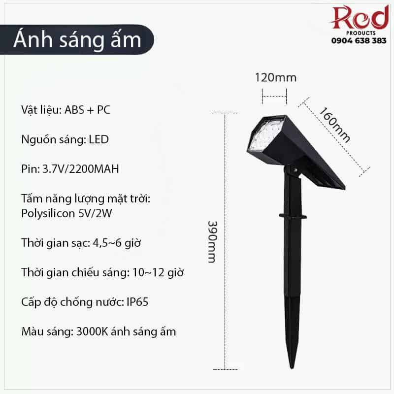 Đèn led chiếu sáng cây cảnh sân vườn HDL2251 23