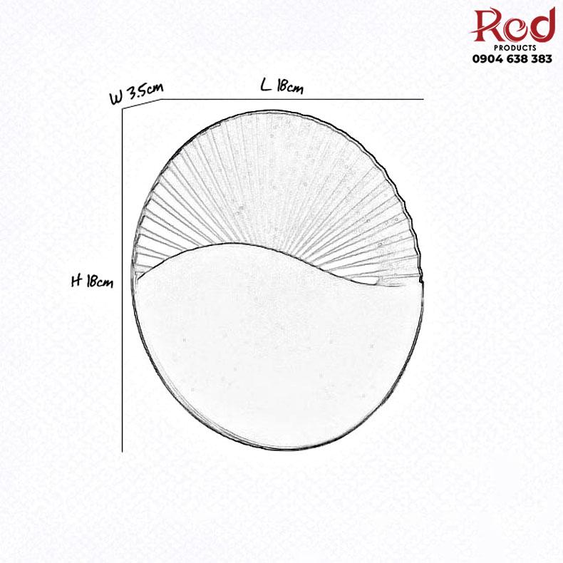 Đèn LED ốp tường hắt sáng trang trí SIA8242 12