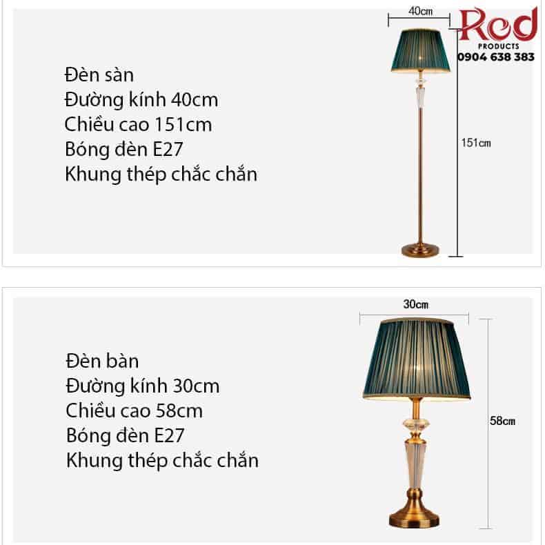 Đèn sàn phòng khách phong cách Bắc Âu FT068A 21