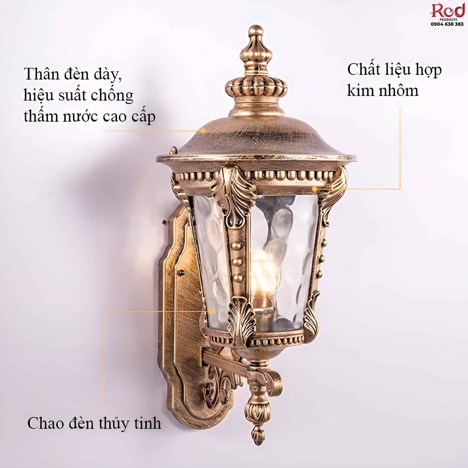 Đèn tường hợp kim cổ điển Châu Âu AC609 15