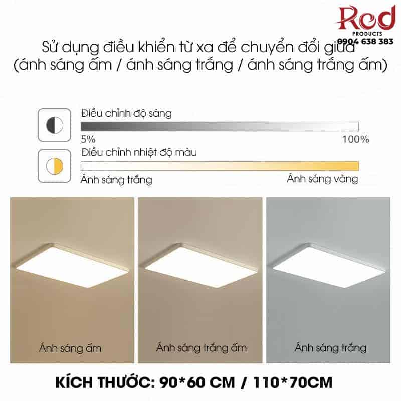 Đèn ốp trần phòng khách hiện đại tối giản HT6964 15