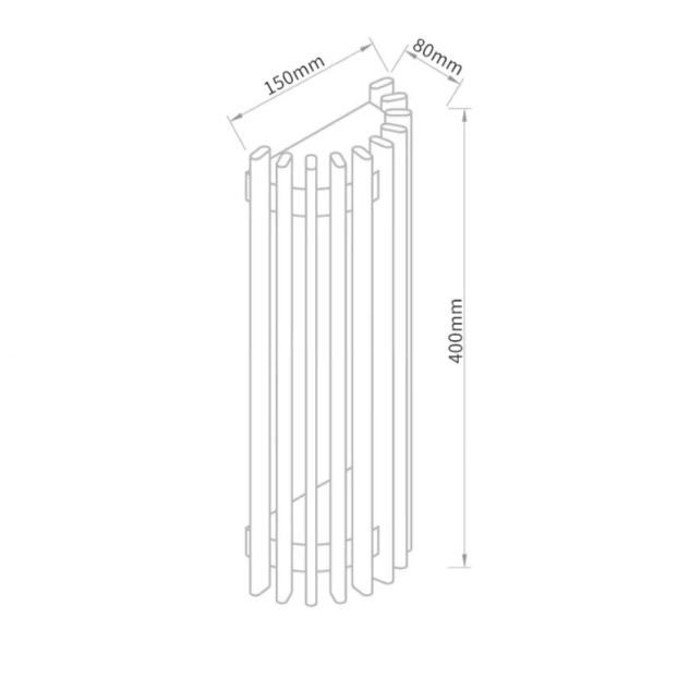 Đèn ốp tường gỗ óc chó kiểu Nhật HSB02 14