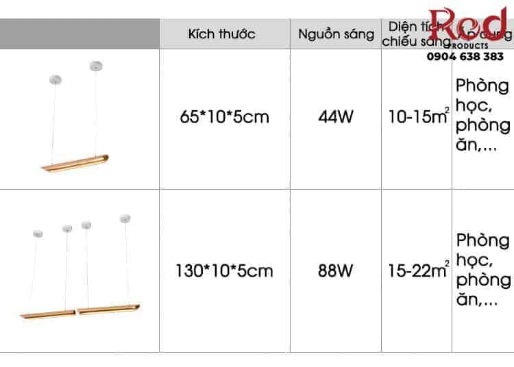 Đèn thả trần bằng gỗ phong cách Bắc Âu tối giản XM2112 19