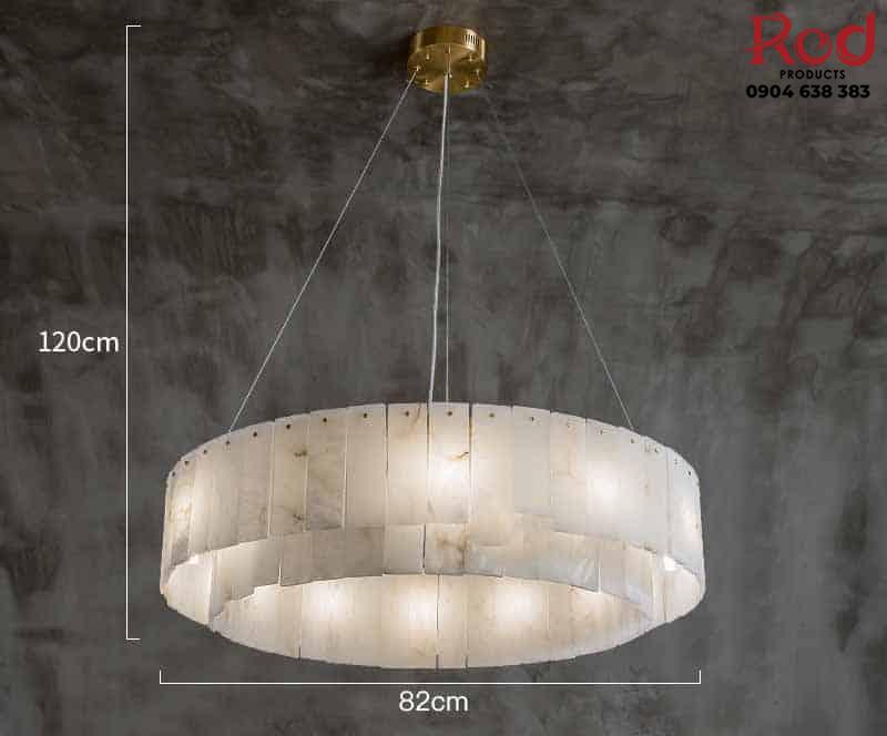 Đèn thả trần đá marble kiểu hiện đại ZQ2530.82.120