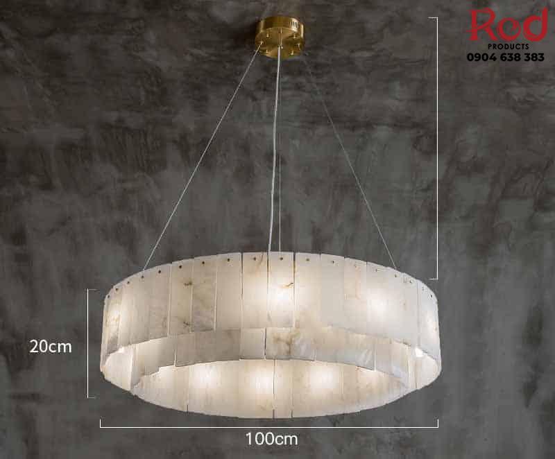 Đèn thả trần đá marble kiểu hiện đại ZQ2530.100.20