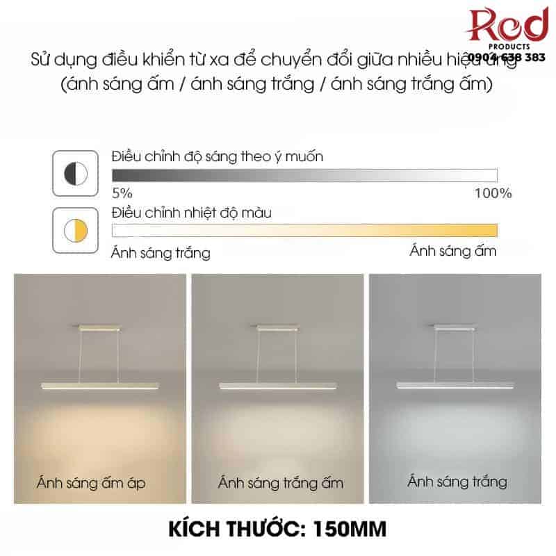 Đèn thả trần phòng ăn hiện đại tối giản Bắc Âu HT5421 12