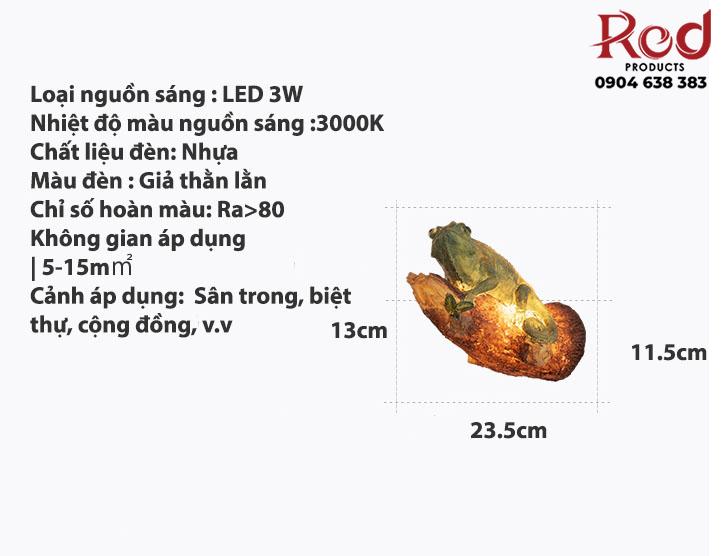 Đèn trang trí sân vườn hình động vật vui nhộn B1123 13