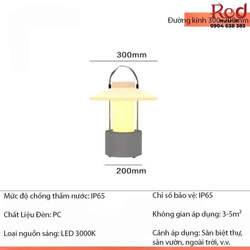 Đèn treo trang trí sân vườn chống thấm nước Y1003 12