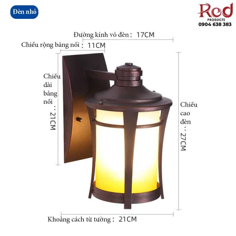 Đèn treo tường ngoài trời chống nước kiểu Mỹ W1092 17