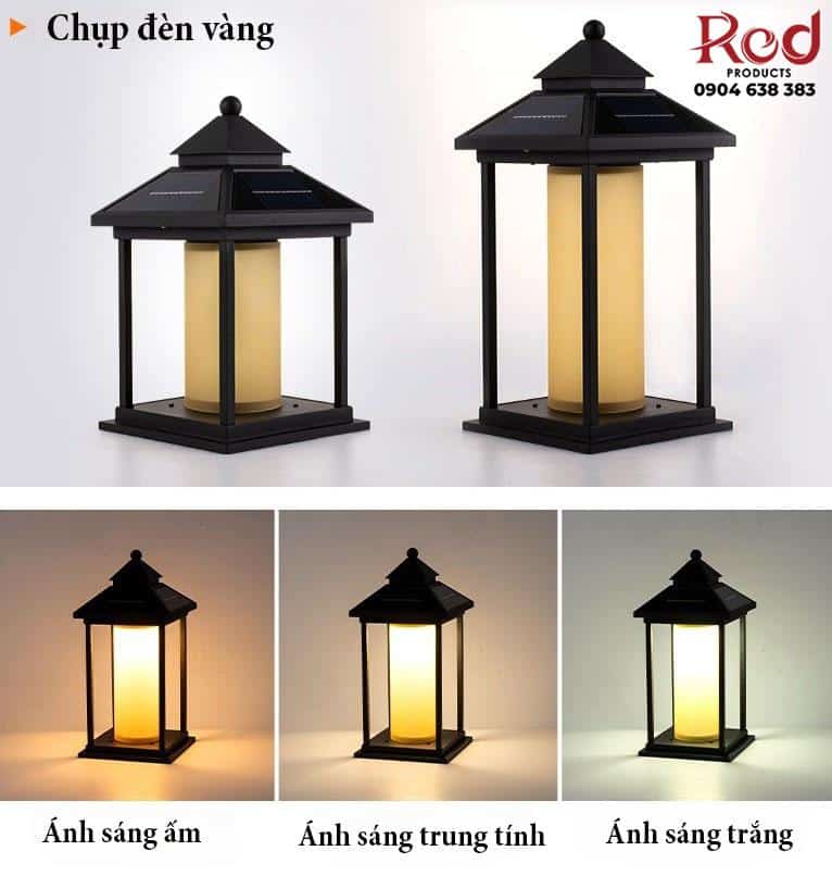 Đèn trụ cổng cổ điển năng lượng mặt trời GL6361 15