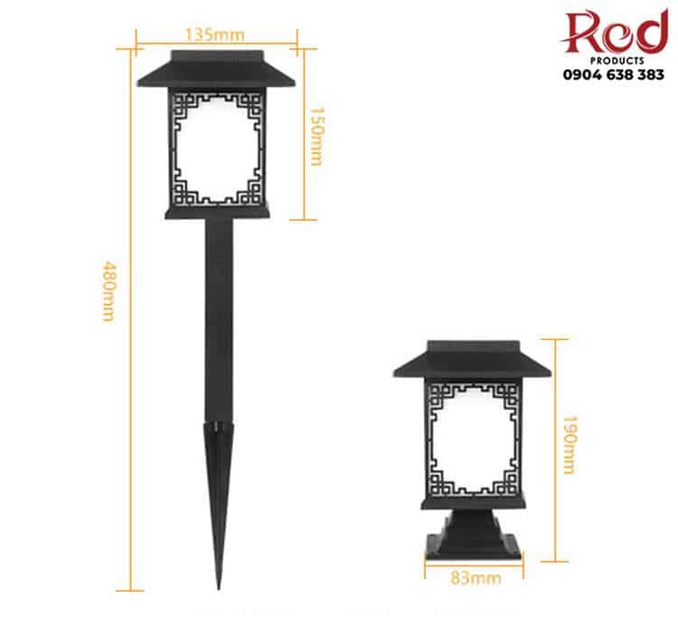 Đèn sân vườn năng lượng mặt trời Á Đông HP2021 14