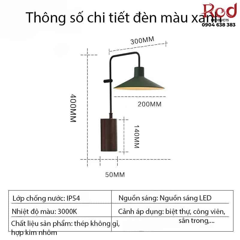 Đèn tường chiếu sáng decor quán cà phê EF0552 14