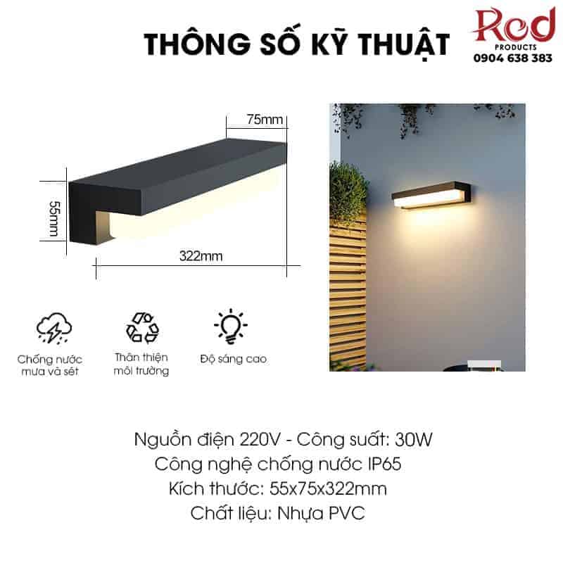 Đèn tường chiếu sáng ngoại thất GC2786 10