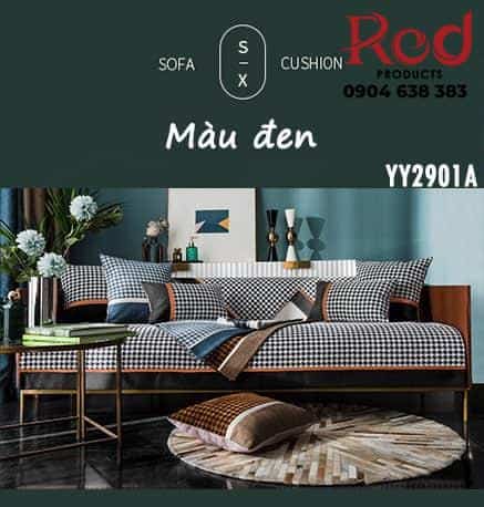 Drap bọc ghế sofa Chenille kẻ sọc YY2901A 16