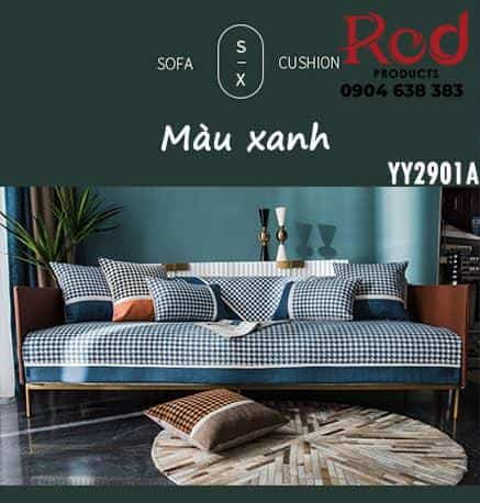 Drap bọc ghế sofa Chenille kẻ sọc YY2901A 15