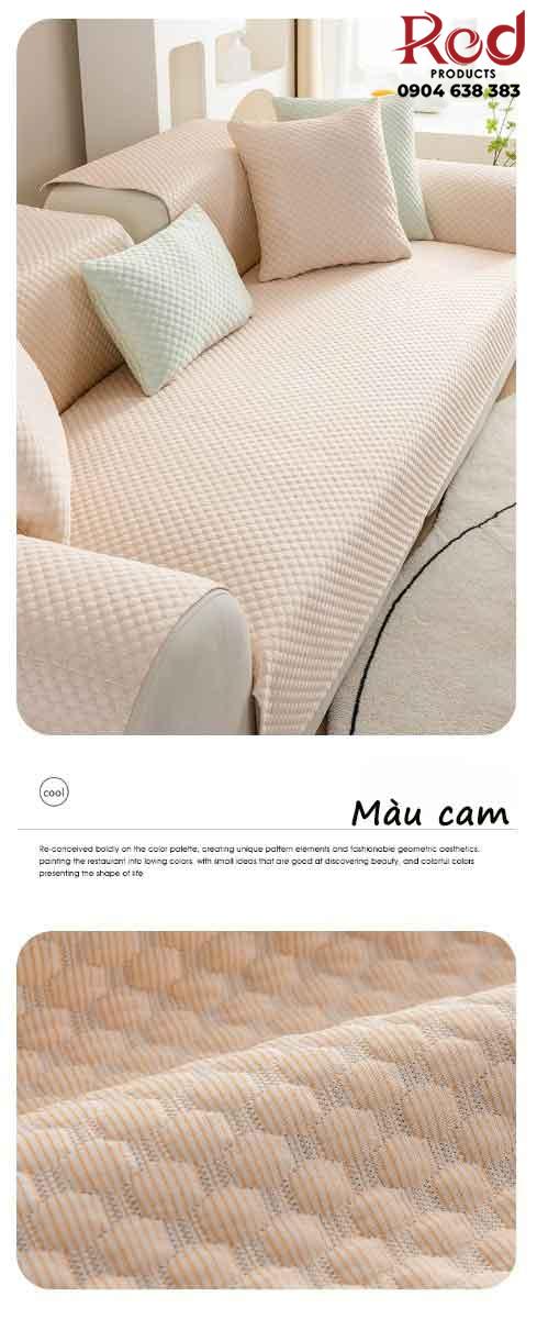 Drap bọc ghế sofa lụa mát phong cách Bắc Âu YY2002 14