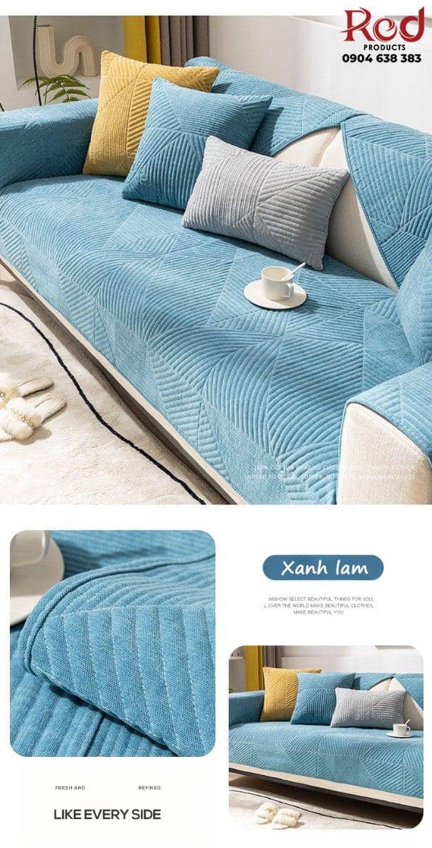 Drap bọc ghế sofa sọc ngẫu nhiên YY2401 16