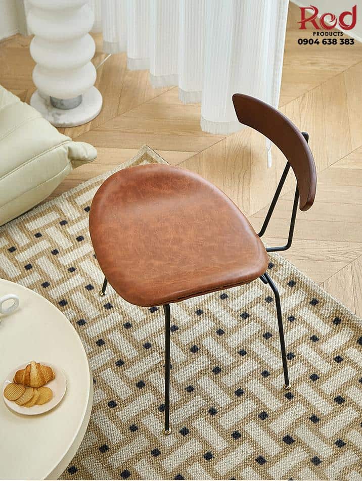 Ghế ăn Ant Chair lưng gỗ chân sắt nghệ thuật RB105 6