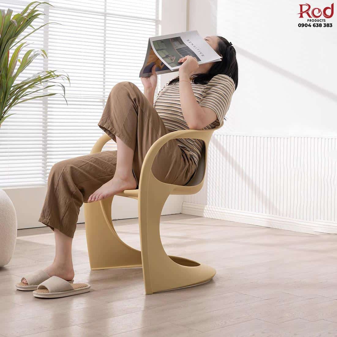 Ghế ăn cafe nghệ thuật Casalino Chair HMO105 13