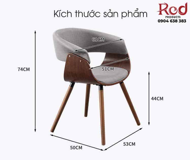 Ghế ăn tối giản bằng gỗ uốn nghệ thuật AH9461 11