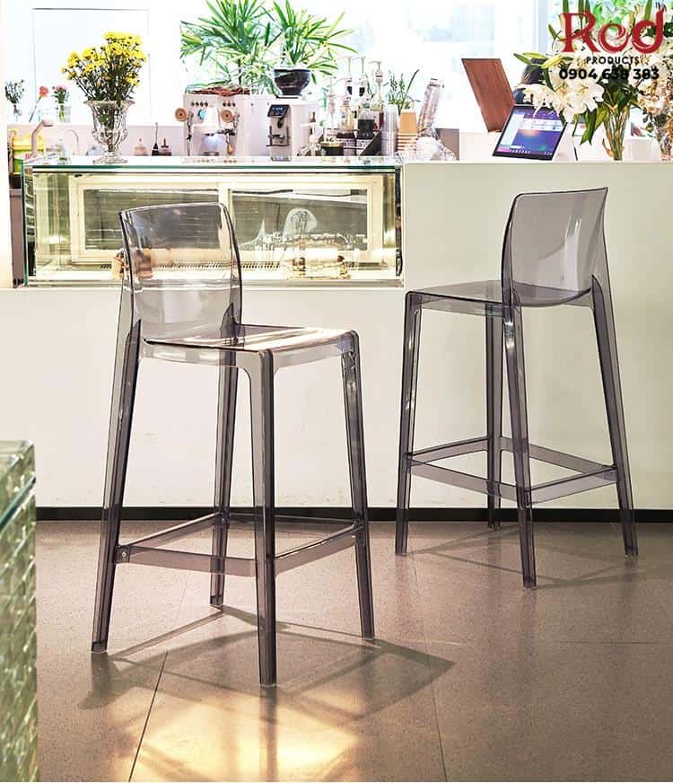 Ghế bar trong suốt nhựa Acrylic cao cấp YS1109 8