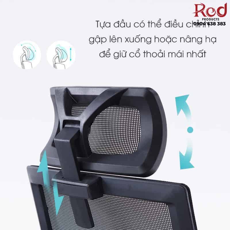 Ghế công thái học lưng lưới gác chân Q200F 9