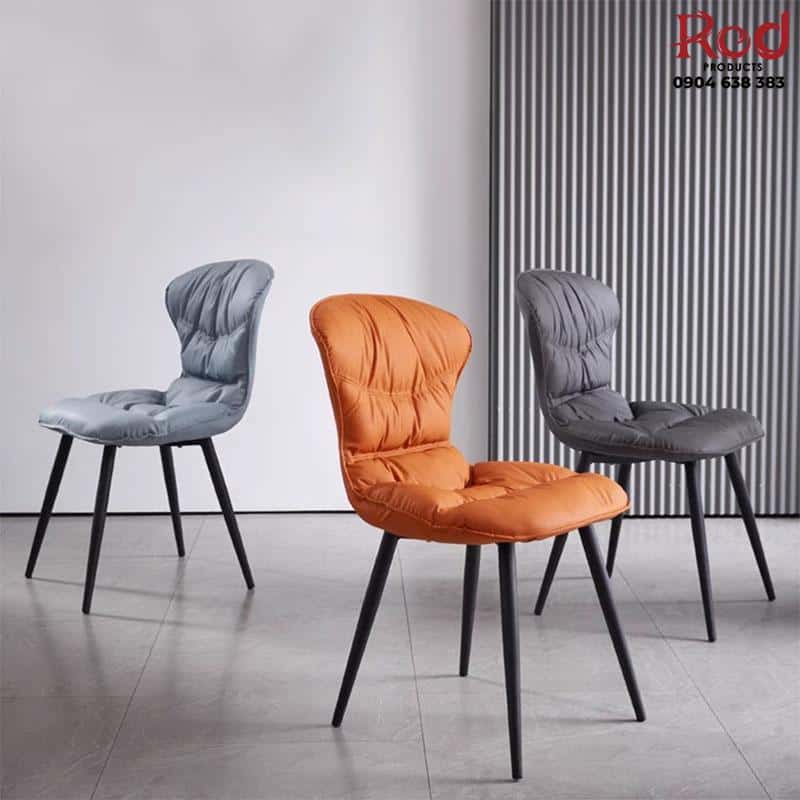 Ghế bọc da nhập khẩu Nordic Dining Chair YN6165 11