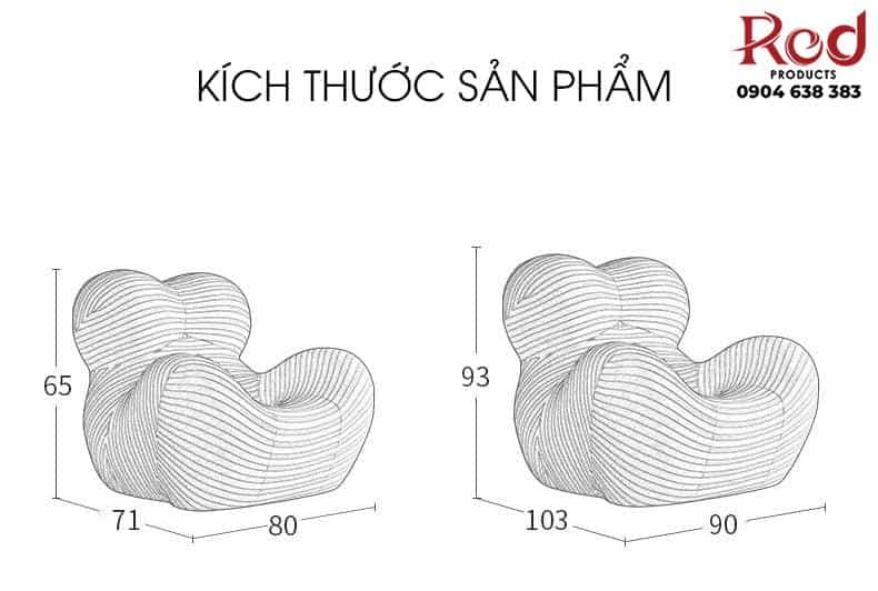 Ghế lười giải trí thư giãn cao cấp kiểu Ý WH4398 13