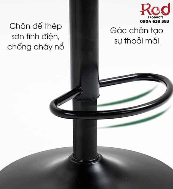 Ghế quầy bar bằng gỗ xoay 360 độ nâng hạ JB1018 12